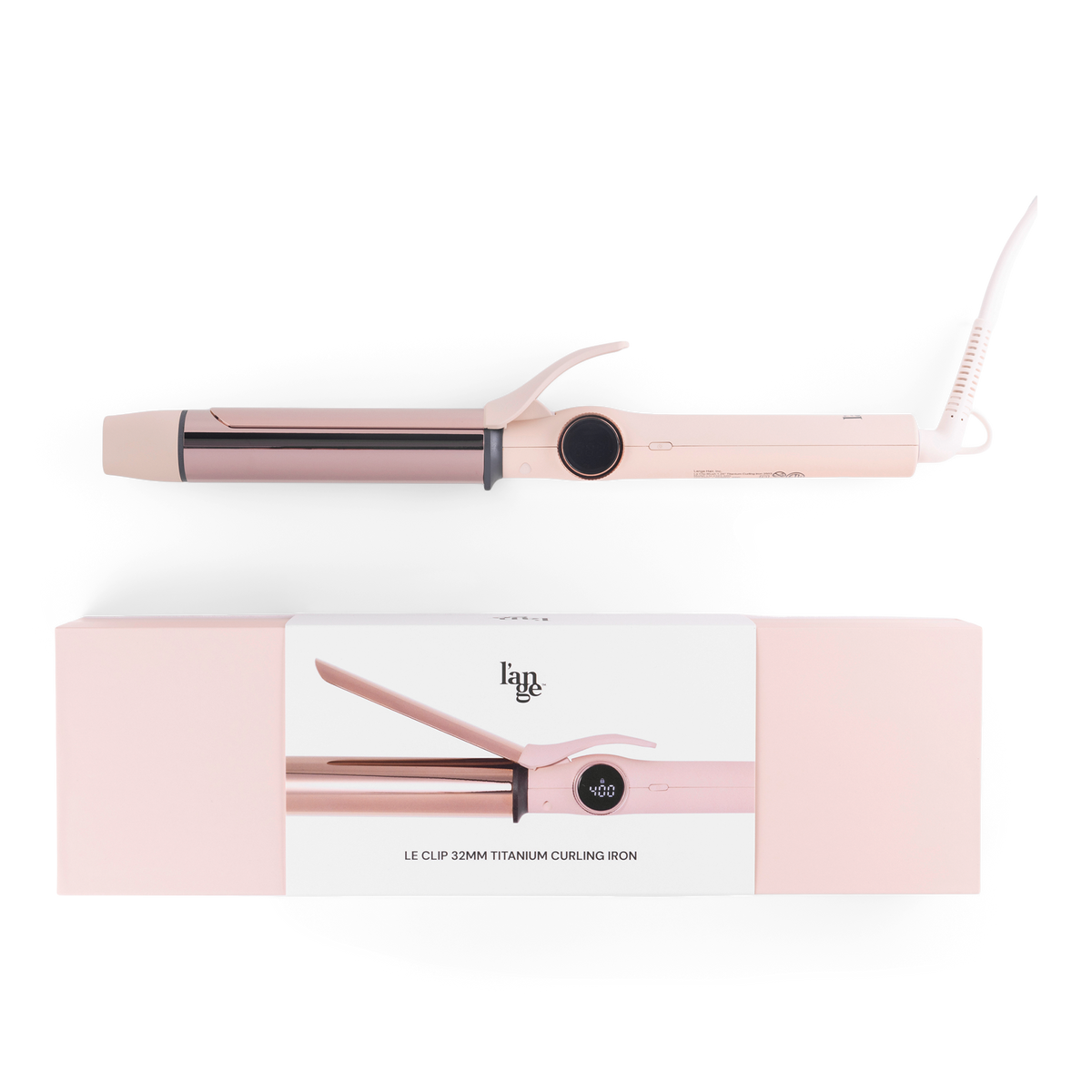 Lange titanium vs ceramic curling wand sale