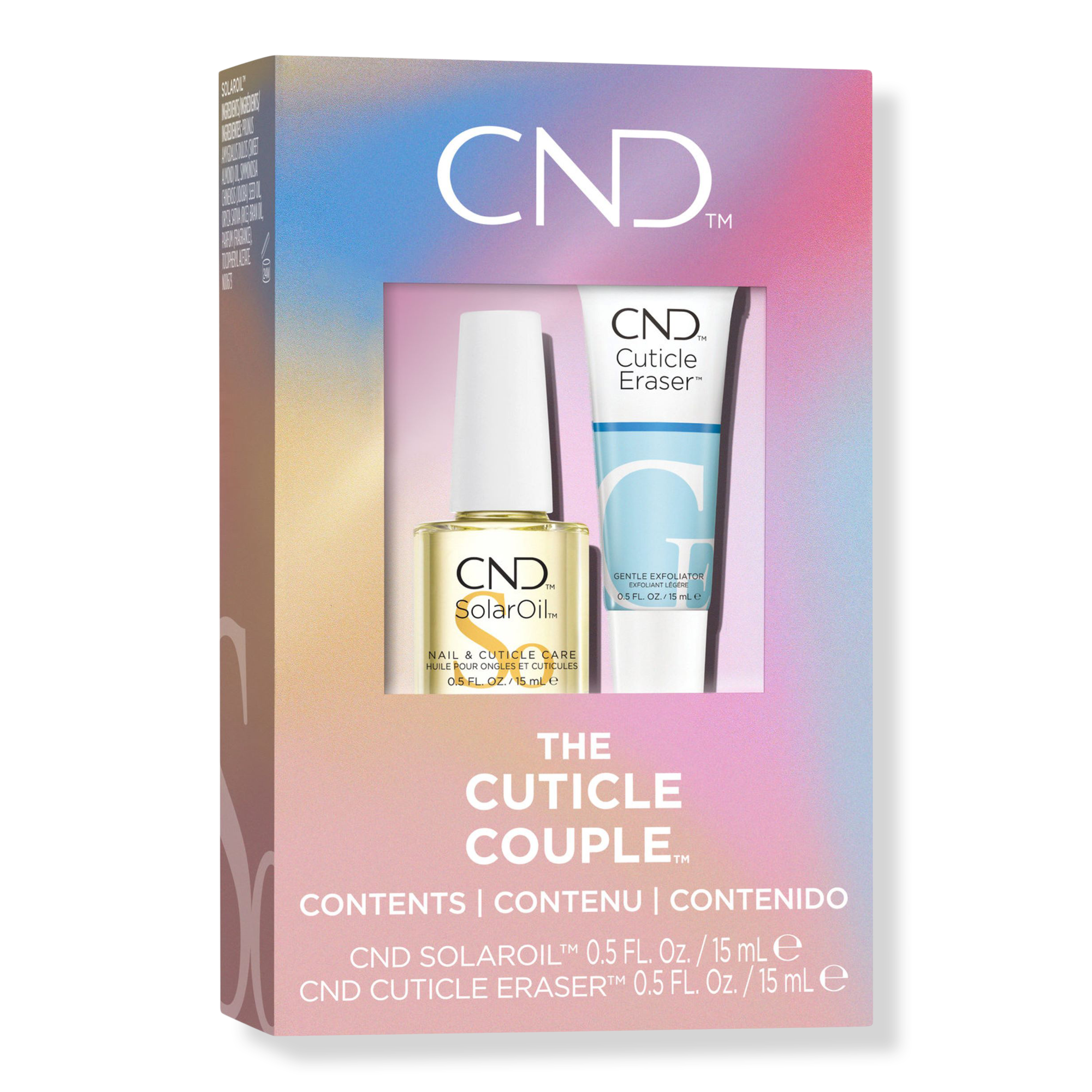 CND The Cuticle Couple, SolarOil + Cuticle Eraser #1