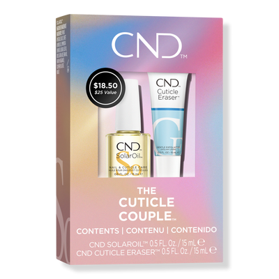 CND The Cuticle Couple, SolarOil + Cuticle Eraser