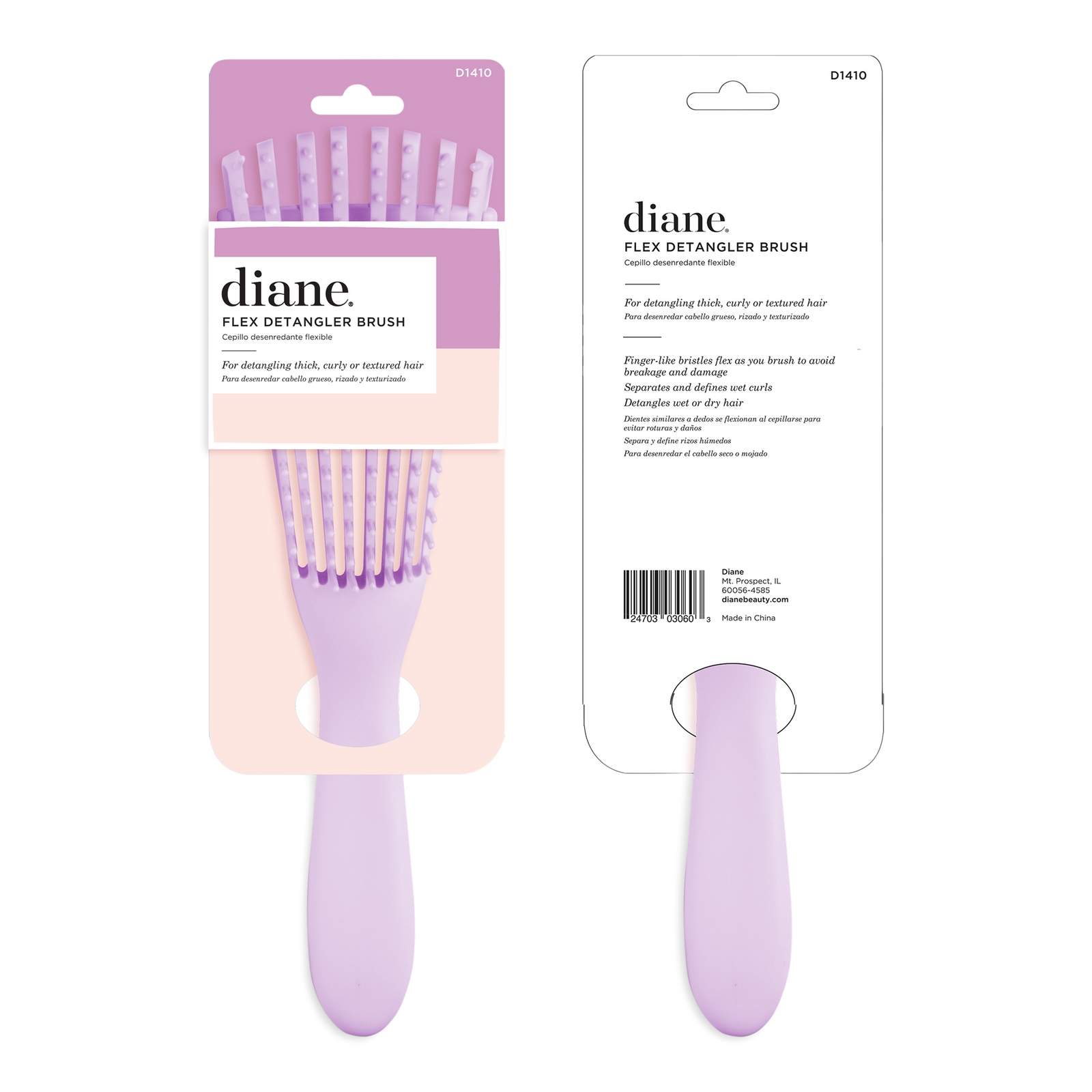 Flex Detangler Curly Hair Brush