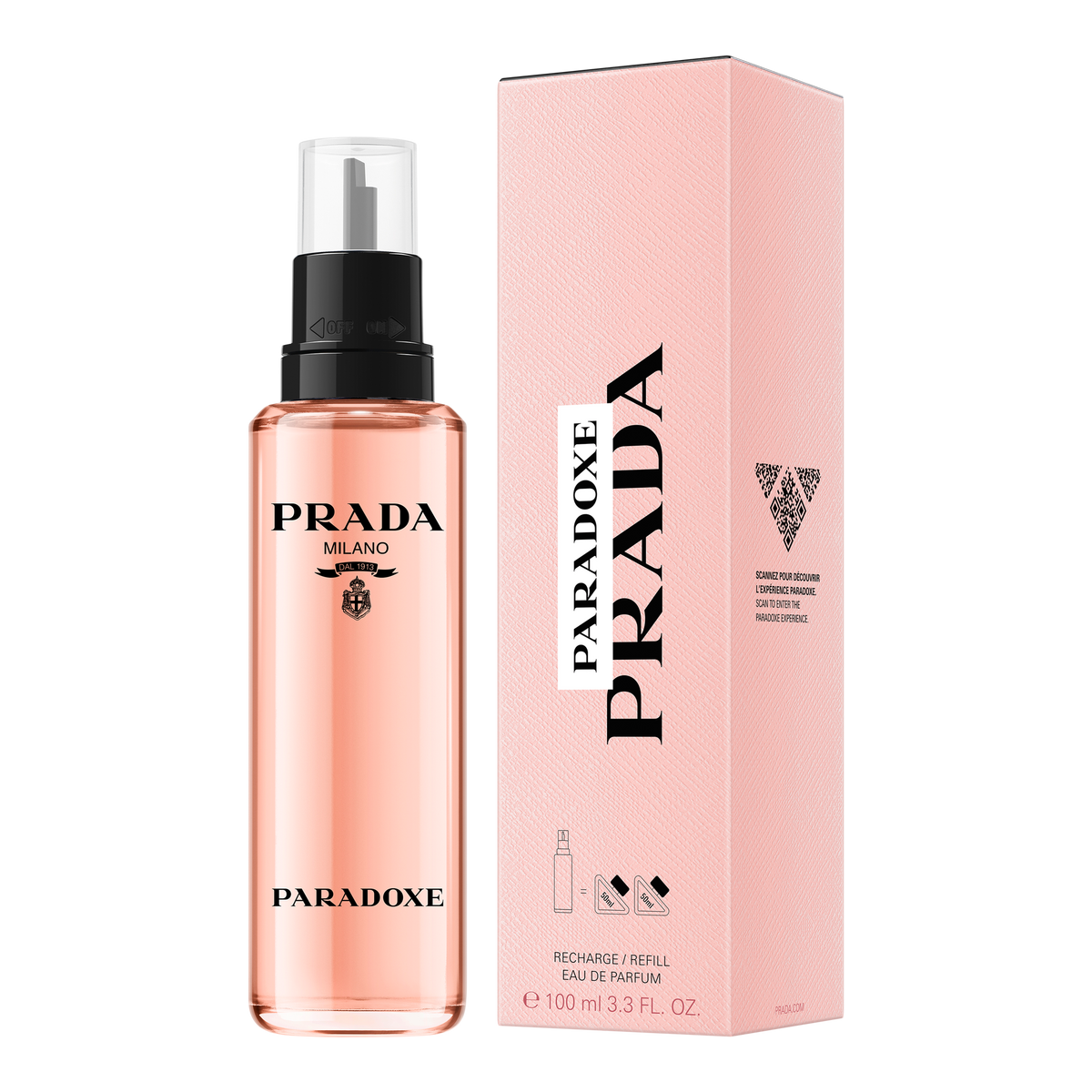 Brand new in box Prada paradoxe 1.6 fl oz Eau du parfum deals perfume womens fragrance