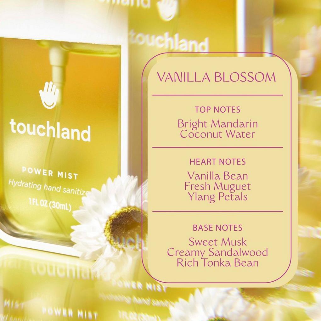 Touchland Power Mist Hand Sanitizer - Vanilla Blossom