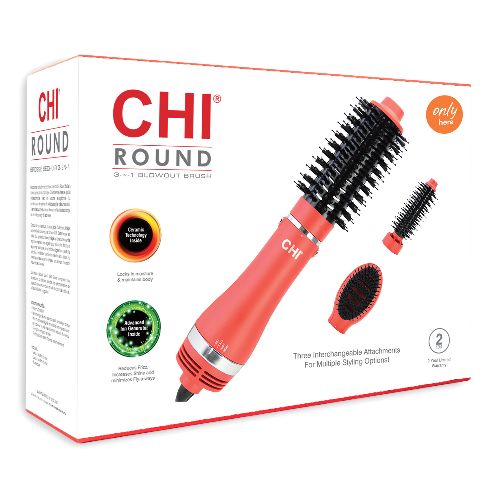 Round 3-In-1 Blowout Brush Dryer