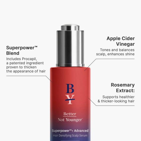 Better Not Younger Superpower+ Advanced Hair Densifying Scalp Serum #2