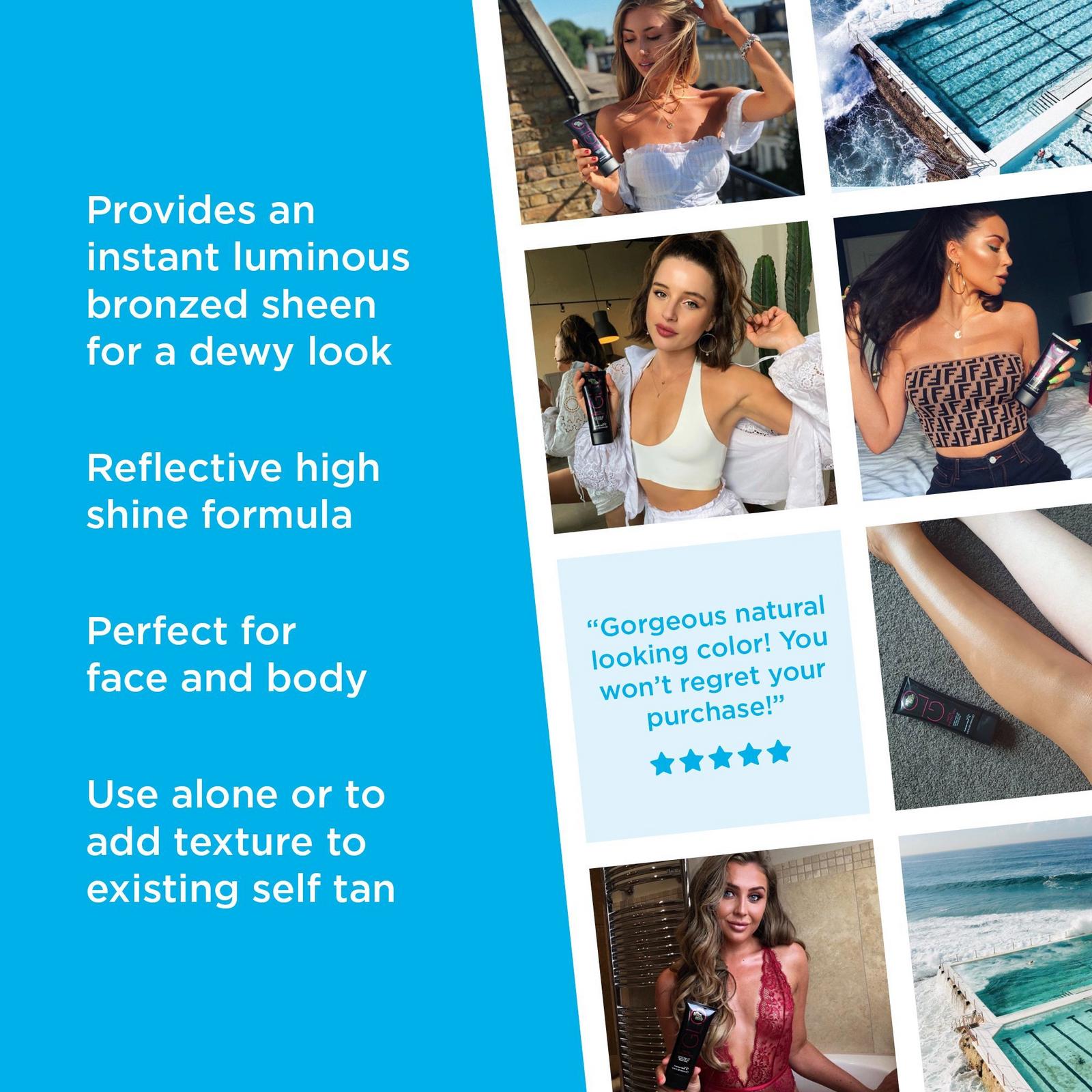 GLO Matte One Day Tan for Face and Body