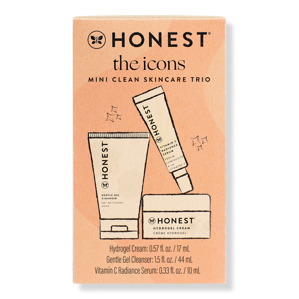 The Icons Mini Clean Skincare Trio - Honest Beauty