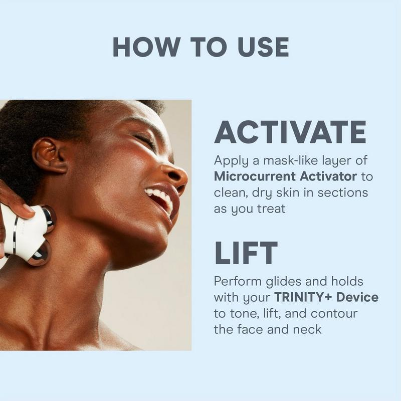 NuFACE TRINITY+ Starter Kit Smart Advanced Facial Toning Kit #6