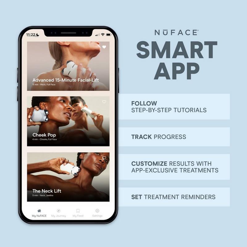 NuFACE TRINITY+ Starter Kit Smart Advanced Facial Toning Kit #7