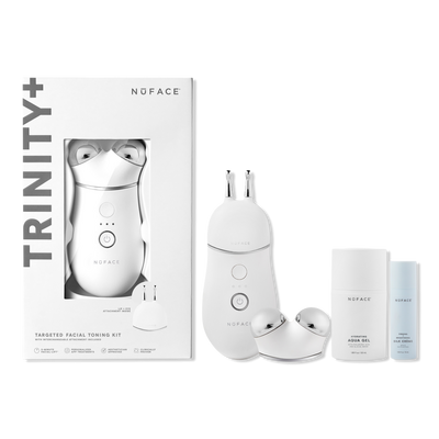 NuFACE TRINITY+ Advanced Facial Toning Microcurrent Kit + ELE Attachment