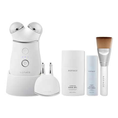 NuFACE TRINITY+ Advanced Facial Toning Microcurrent Kit + ELE Attachment