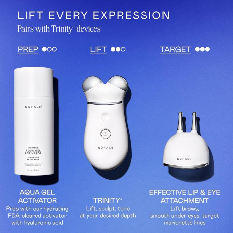 NuFACE - TRINITY+ Microcurrent Kit with Effective Lip & Eye