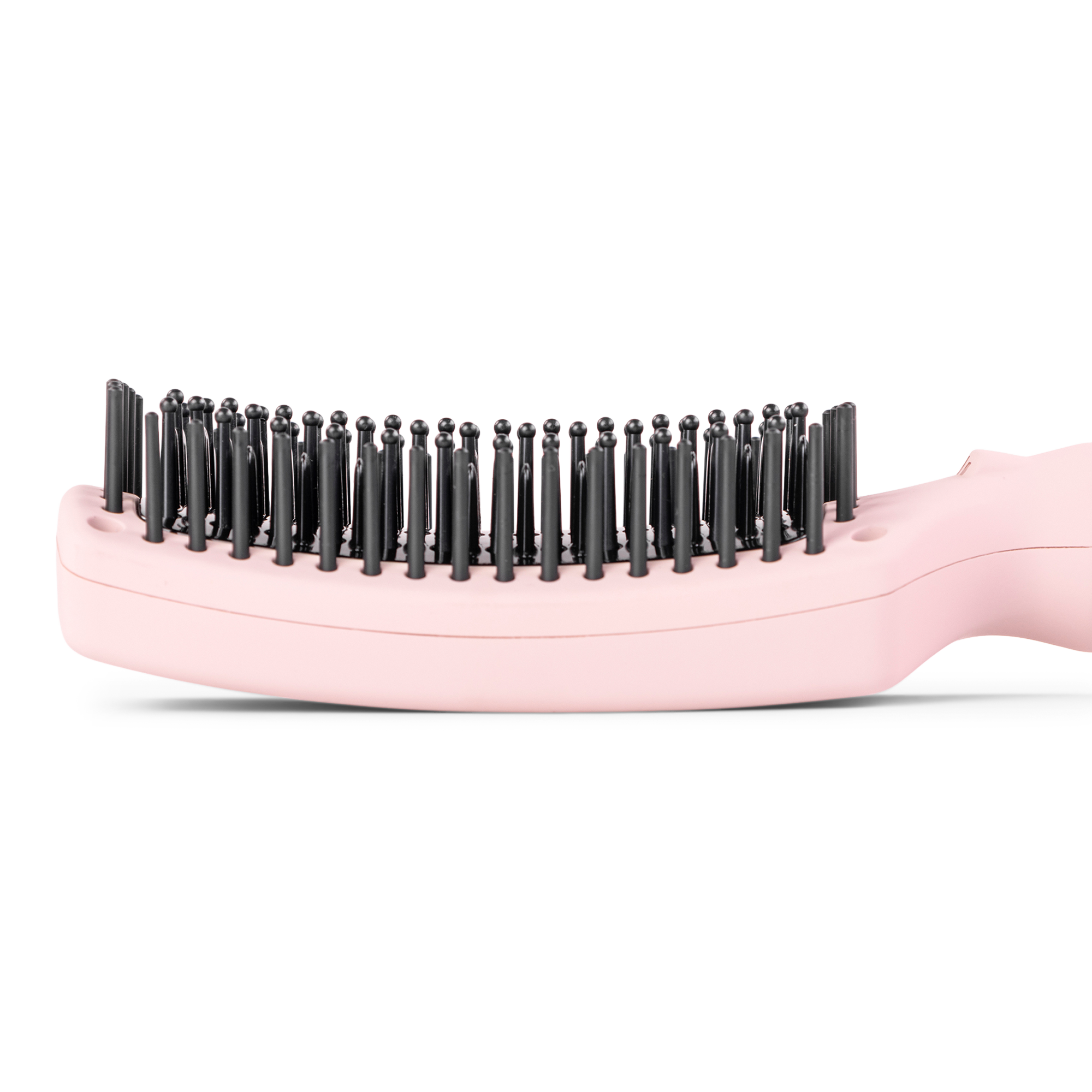 L'Ange Le Vite Curve Ceramic Straightening Brush - Blush - Big Apple Buddy