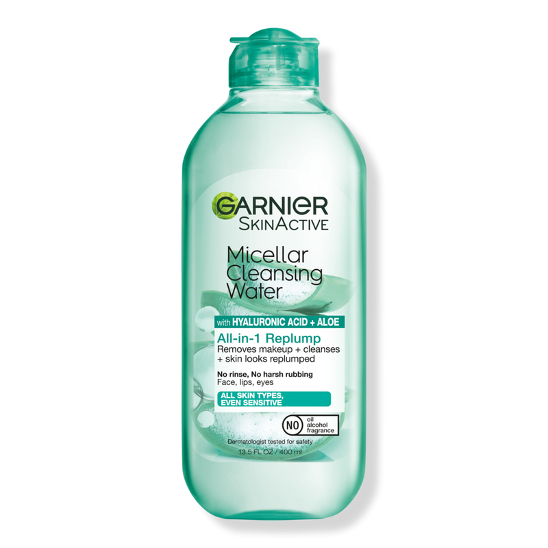 Garnier - 13.5 oz SkinActive Micellar Replumping Hyaluronic Acid Micellar  Water | Ulta Beauty