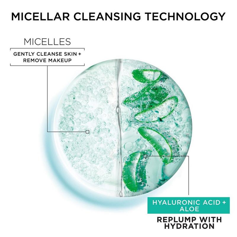 Garnier - 13.5 oz SkinActive Micellar Replumping Hyaluronic Acid Micellar  Water | Ulta Beauty