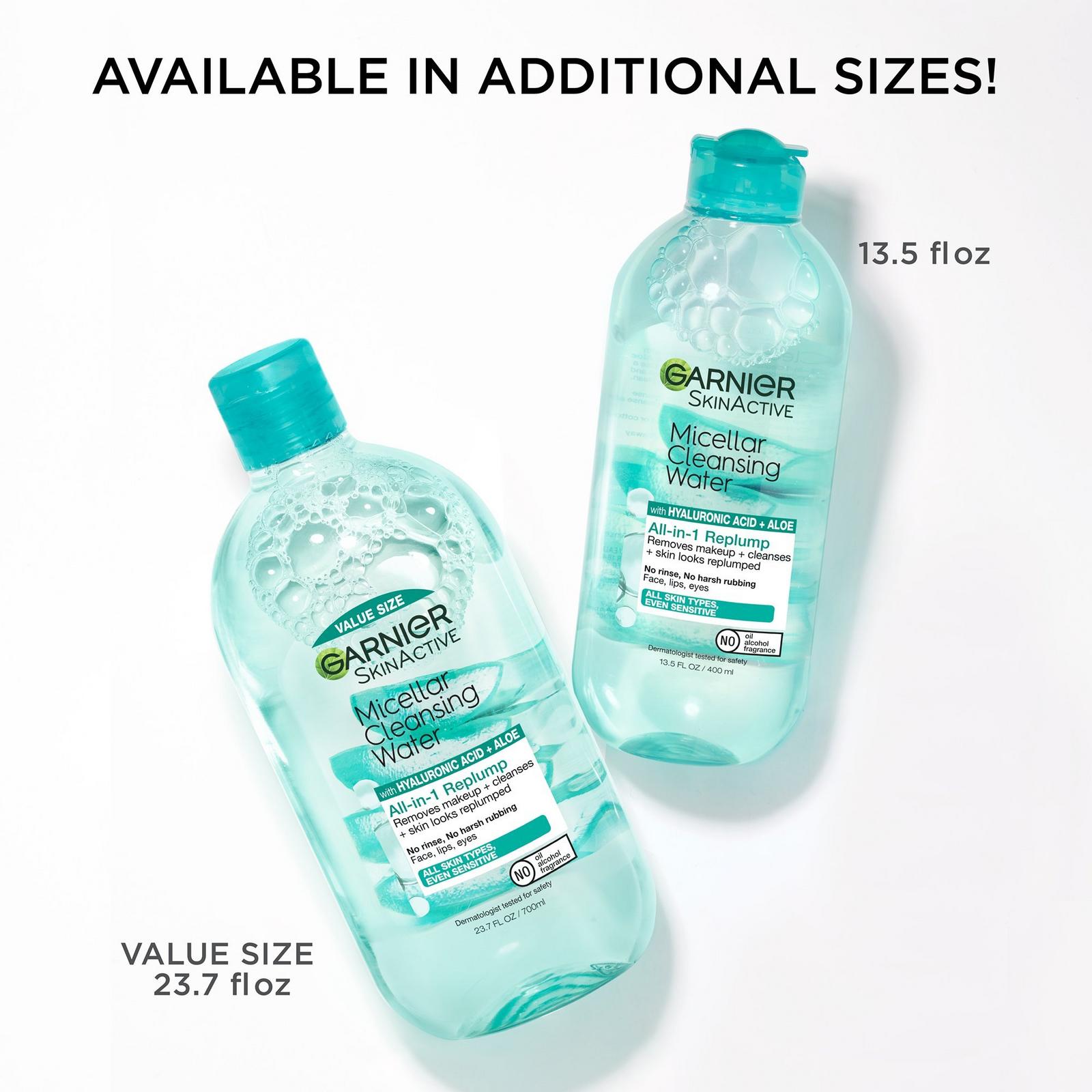 SkinActive Micellar Replumping Hyaluronic Acid Micellar Water