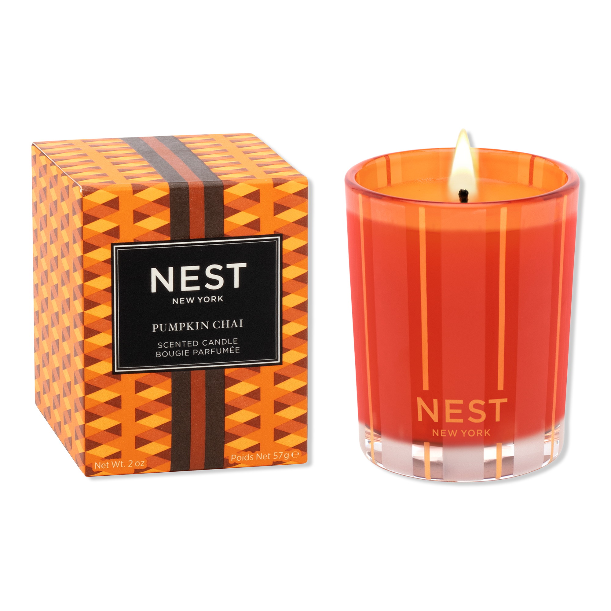 NEST New York Pumpkin Chai Scented Votive Candle #1