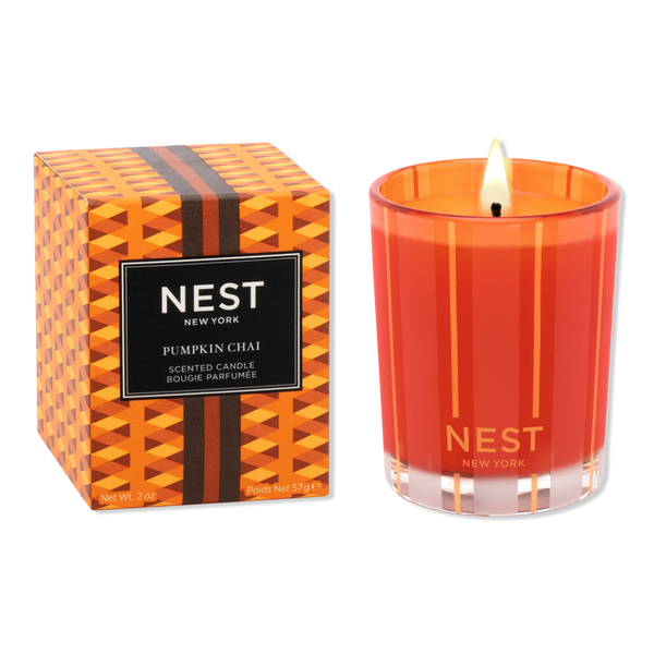 NEST New York Pumpkin Chai Scented Votive Candle #1