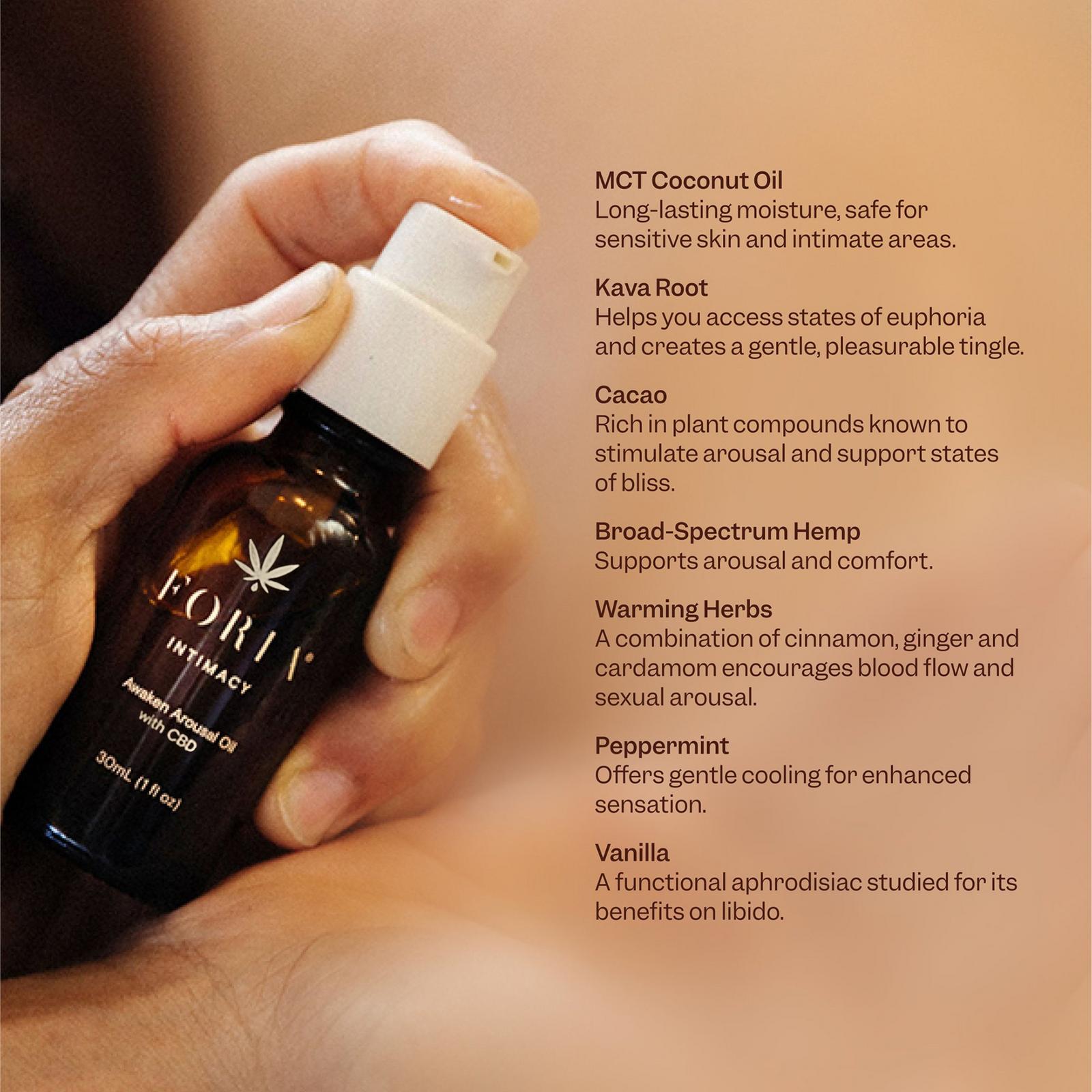Intimacy Awaken Arousal Oil with CBD