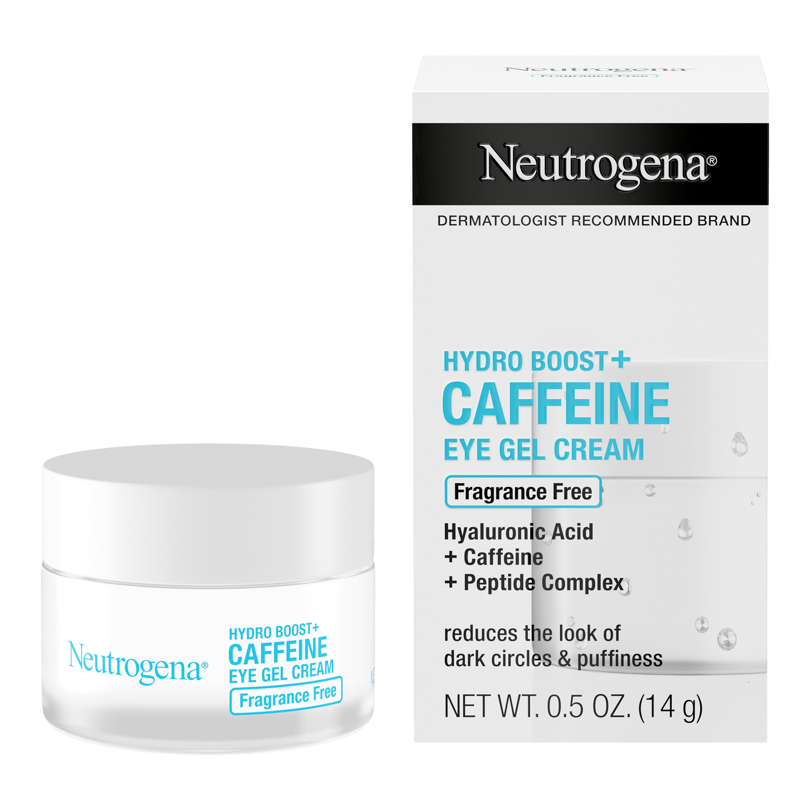 Hydro Boost+ Caffeine Eye Gel Cream - Fragrance Free