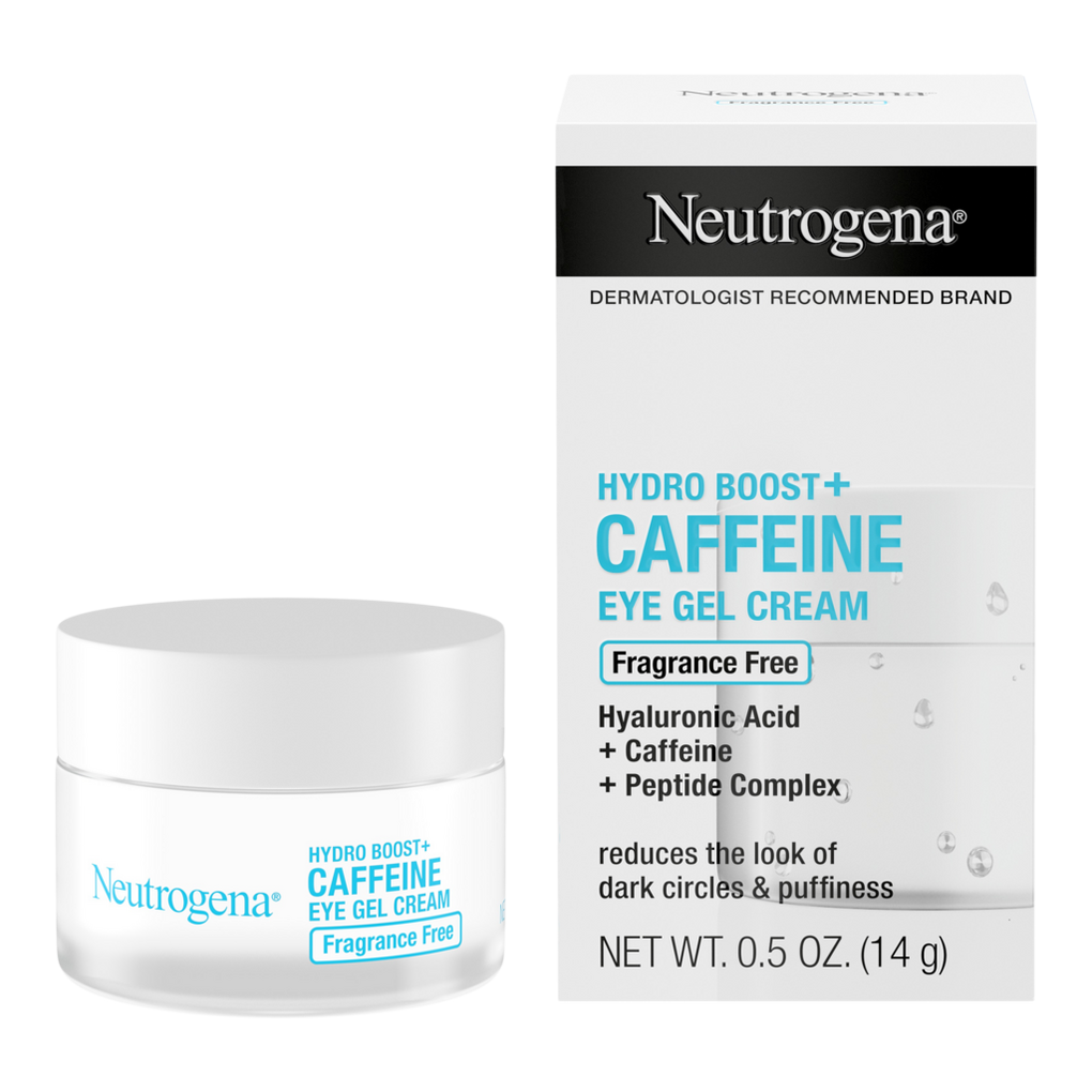 Hydro Boost+ Caffeine Eye Gel Cream Fragrance Free - Neutrogena Ulta Beauty