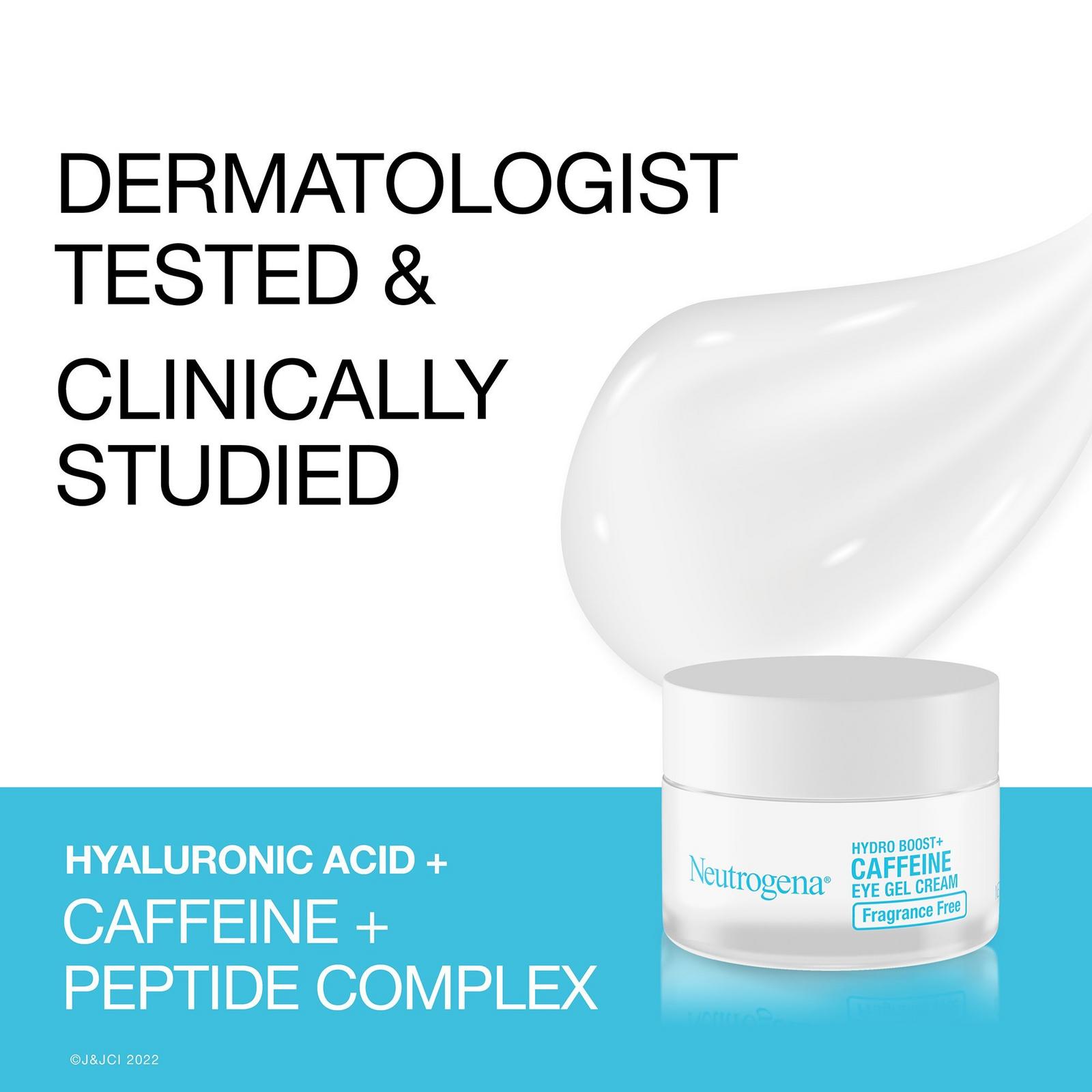 Hydro Boost+ Caffeine Eye Gel Cream - Fragrance Free