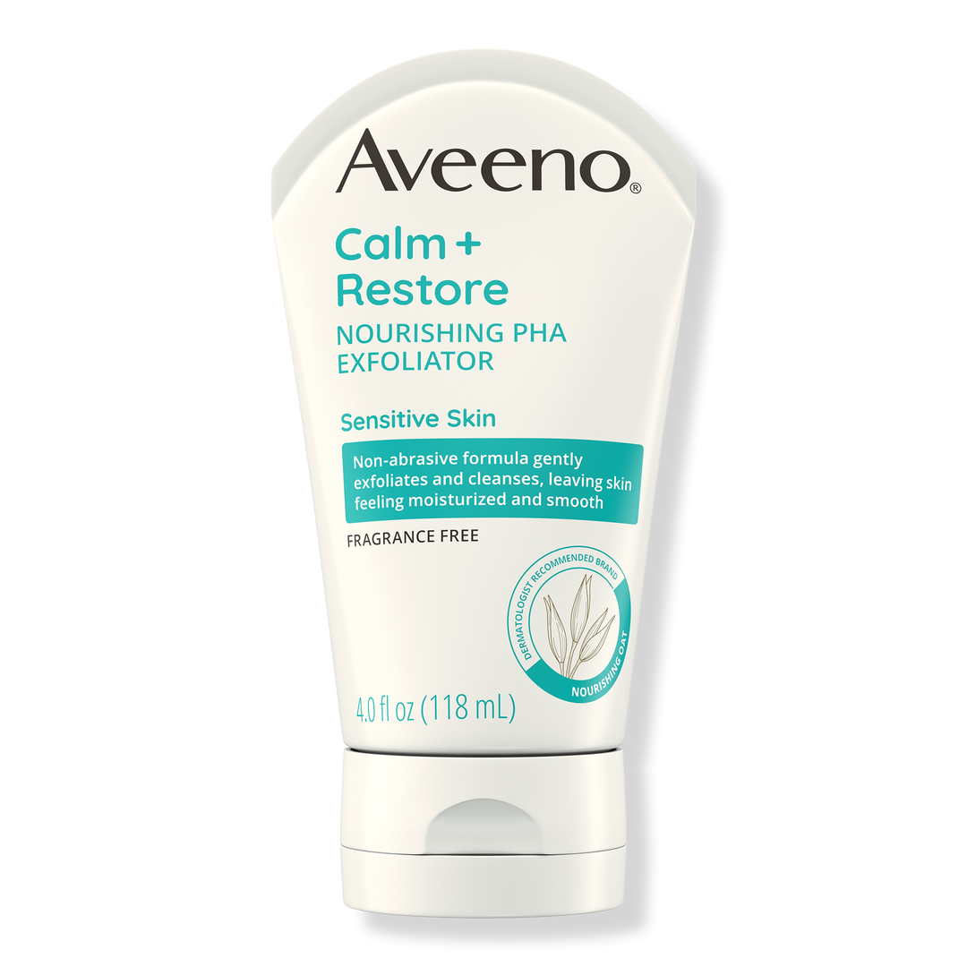 Calm + Restore Nourishing PHA Facial Exfoliator Aveeno Ulta Beauty