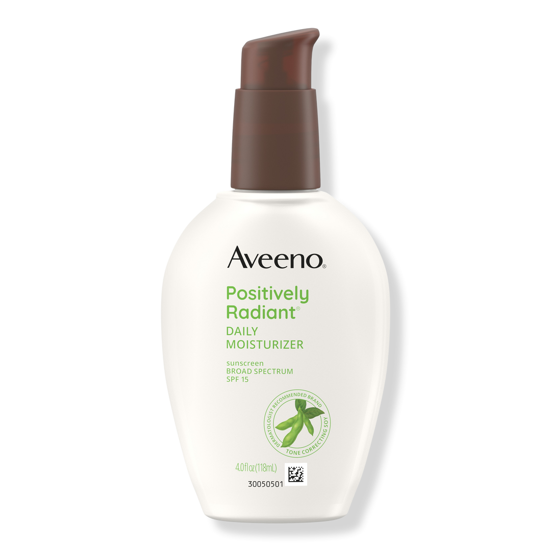 Aveeno Positively Radiant Daily Face Moisturizer with SPF 15 #1
