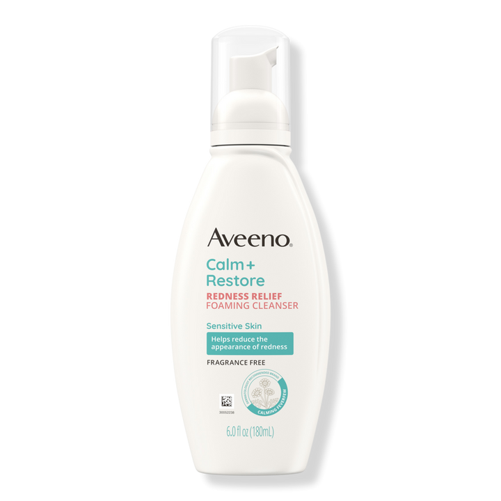 Aveeno Calm + Restore Redness Relief Foaming Facial Cleanser Aveeno Ulta Beauty