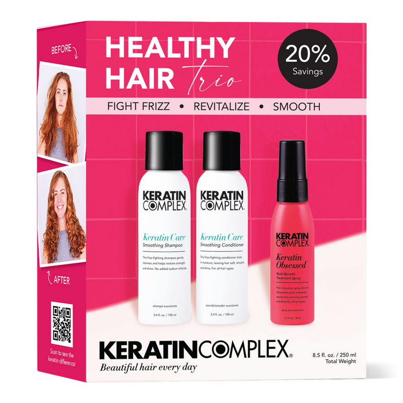 Keratin Complex - Frizz-Fighting Healthy Hair Trio Kit | Ulta Beauty