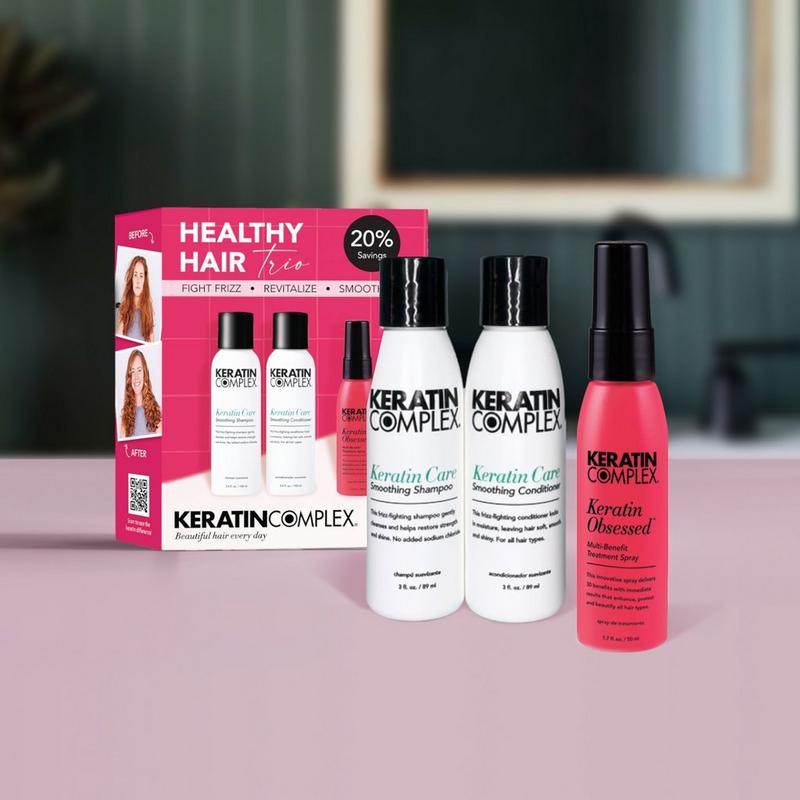 Keratin Complex - Frizz-Fighting Healthy Hair Trio Kit | Ulta Beauty