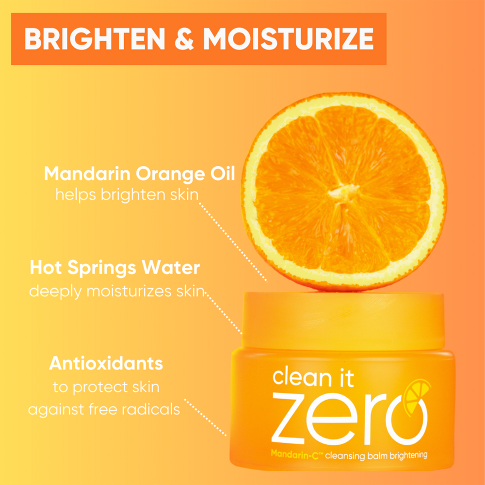 Clean it Zero Brightening Cleansing Balm