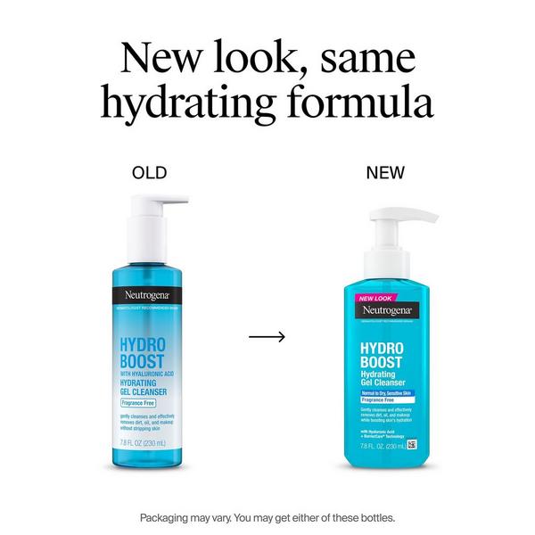 Neutrogena Hydro Boost Fragrance-Free Gel Facial Cleanser #7