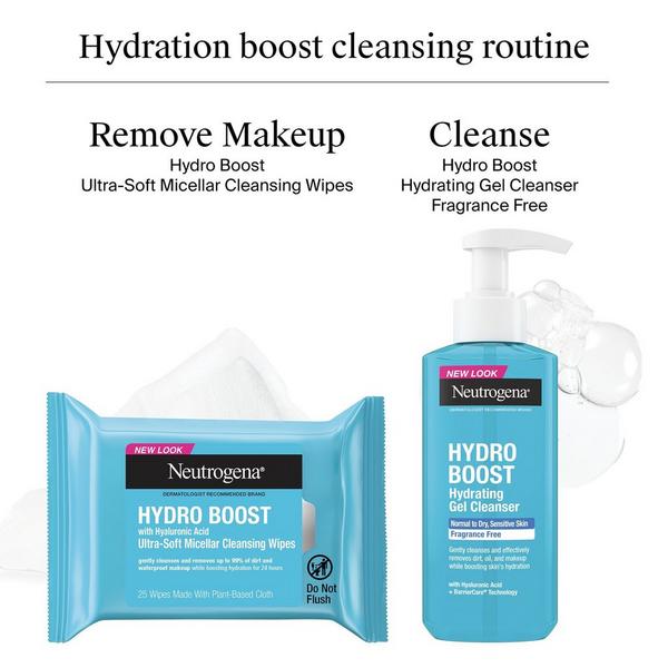 Limpiador Facial en Gel Hydro Boost sin Fragancia 7