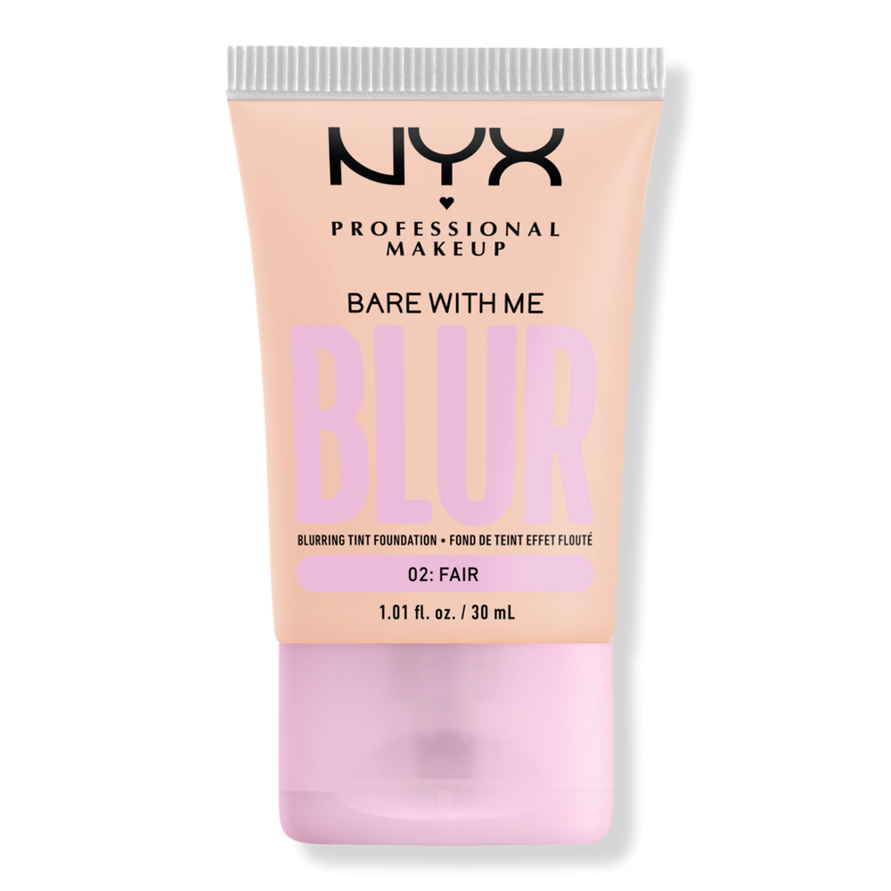 Nyx Professional Makeup Bare With Me Blur Tint Soft Matte Foundation - 02: Fair