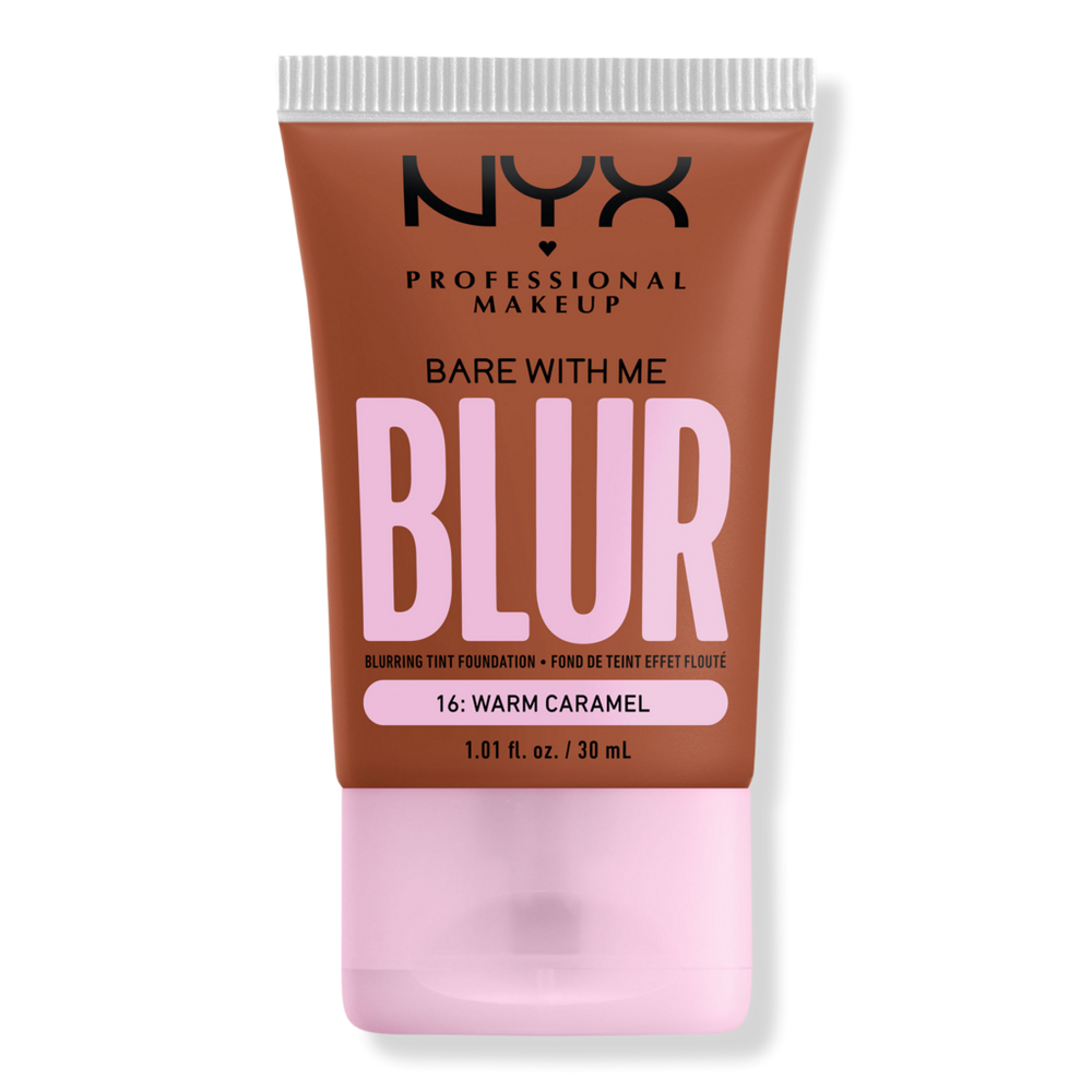 Nyx Professional Makeup Bare With Me Blur Tint Soft Matte Foundation - 16: Warm Caramel