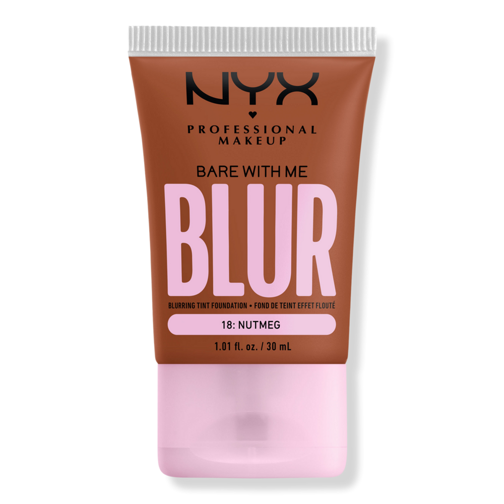 Nyx Professional Makeup Bare With Me Blur Tint Soft Matte Foundation - 18: Nutmeg