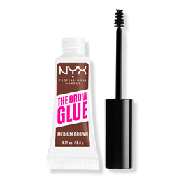 NYX Professional Makeup The Brow Glue Laminating Setting Gel - Medium Brown