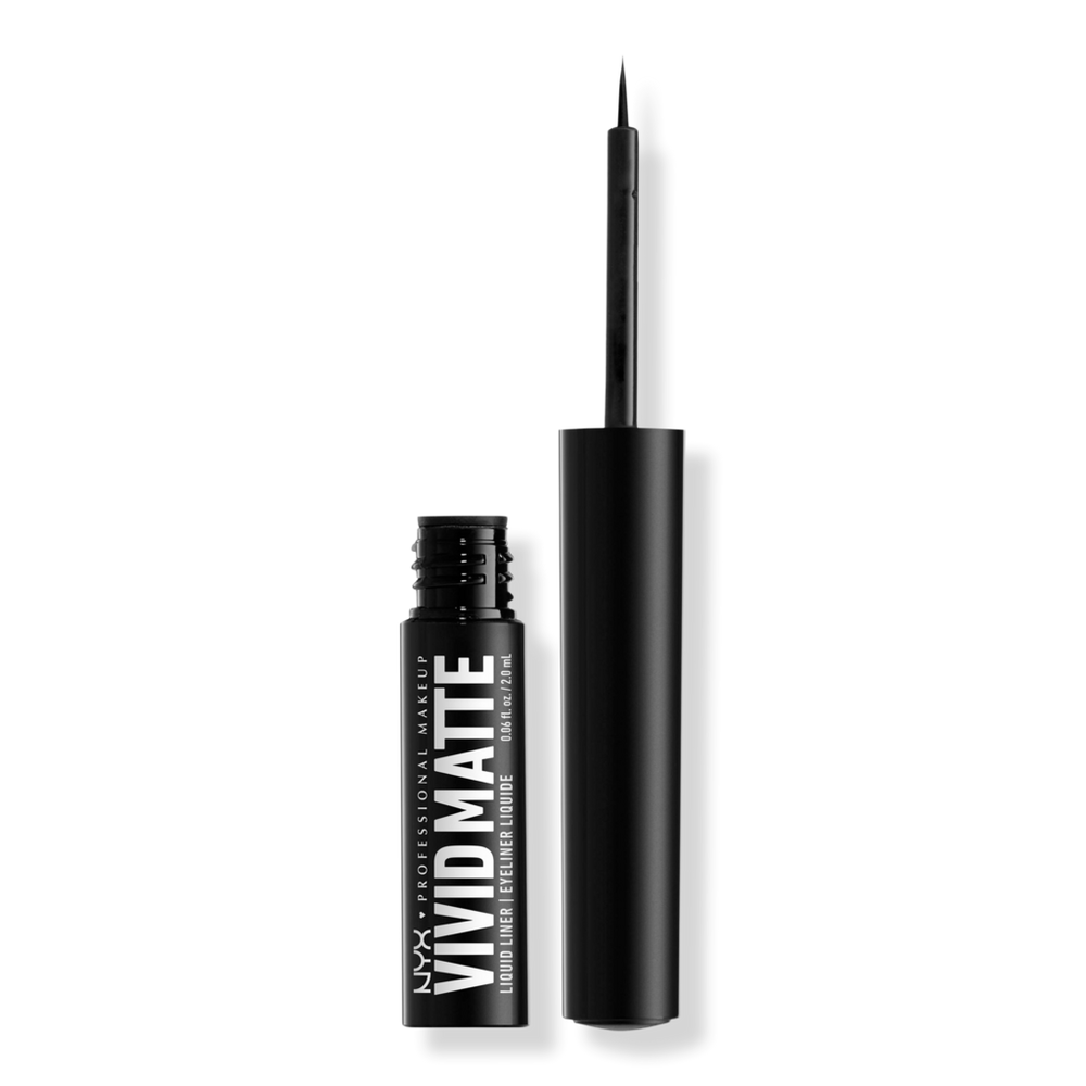Nyx Professional Makeup Vivid Matte Longwear Liquid Eyeliner - Black
