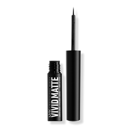 NYX Professional Makeup Vivid Matte Longwear Liquid Eyeliner - Black