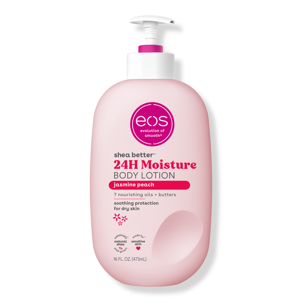 Eos Shea Better 24hr Moisture Body Lotion - Jasmine Peach