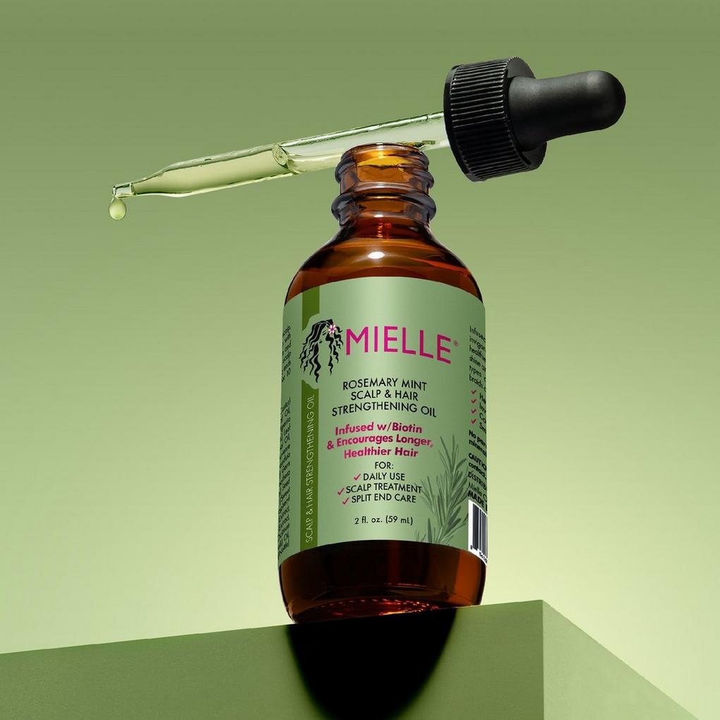 mielle rosemary mint scalp & hair strengthening oil 2 oz - Bilu Cosmetics