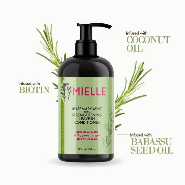 Mielle Rosemary Mint Strengthening Leave-In Conditioner #3