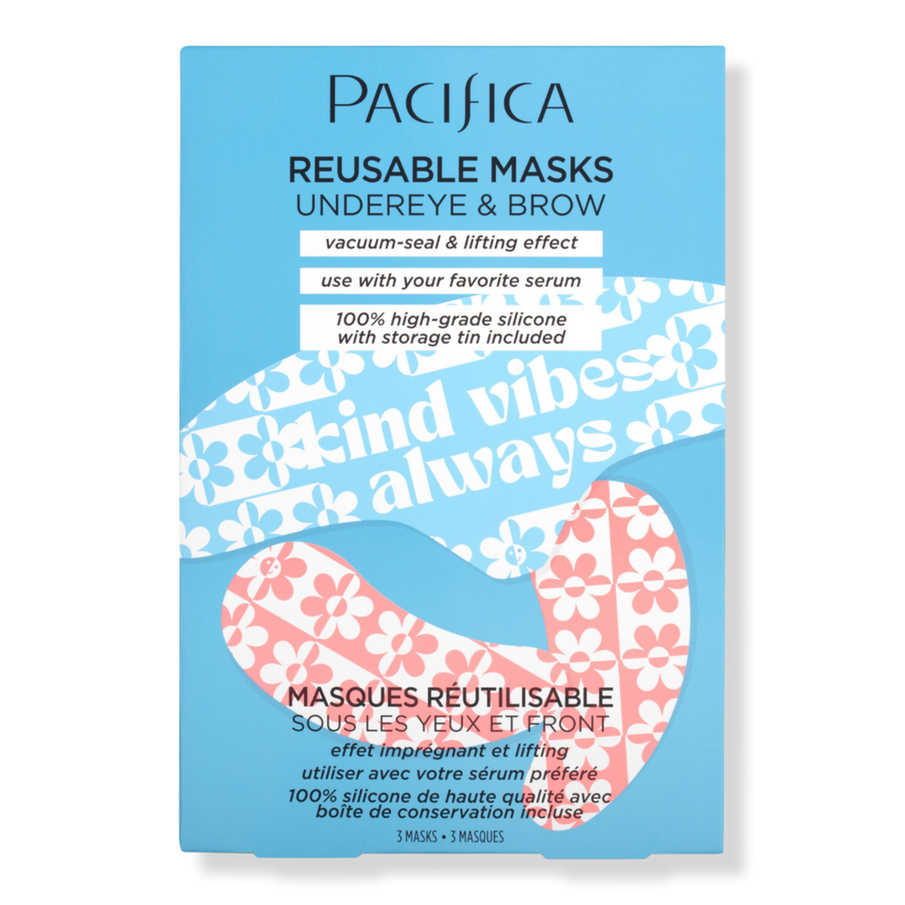 Reusable Under Eye + Brow Mask Set