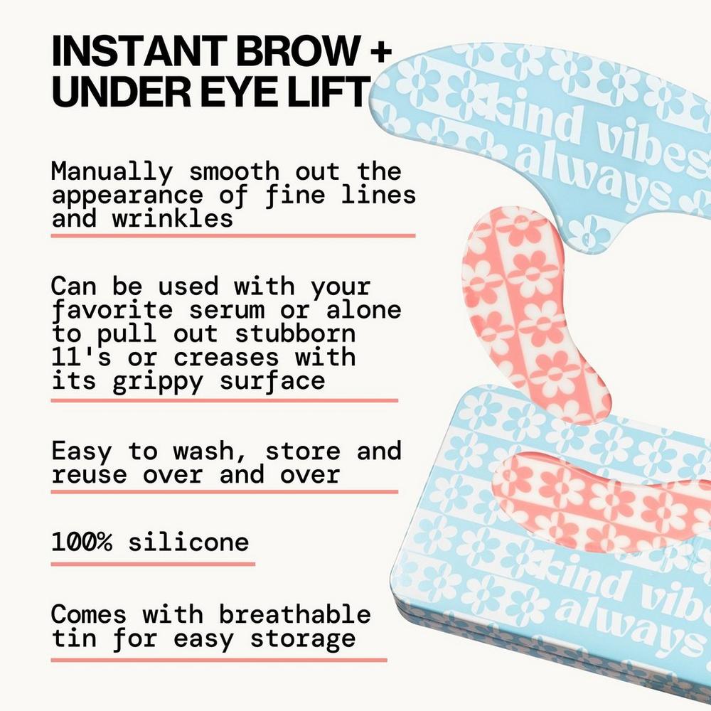 Reusable Under Eye + Brow Mask Set