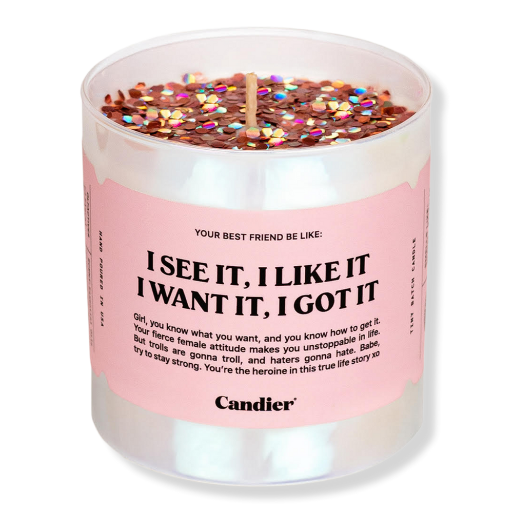 Candier I See It, I Like It, I Want It, I Got It Candle In Multi