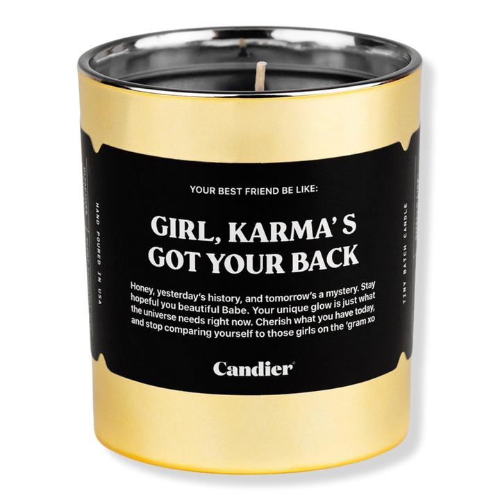 Candier Girl Karma's Got Your Back Candle #1