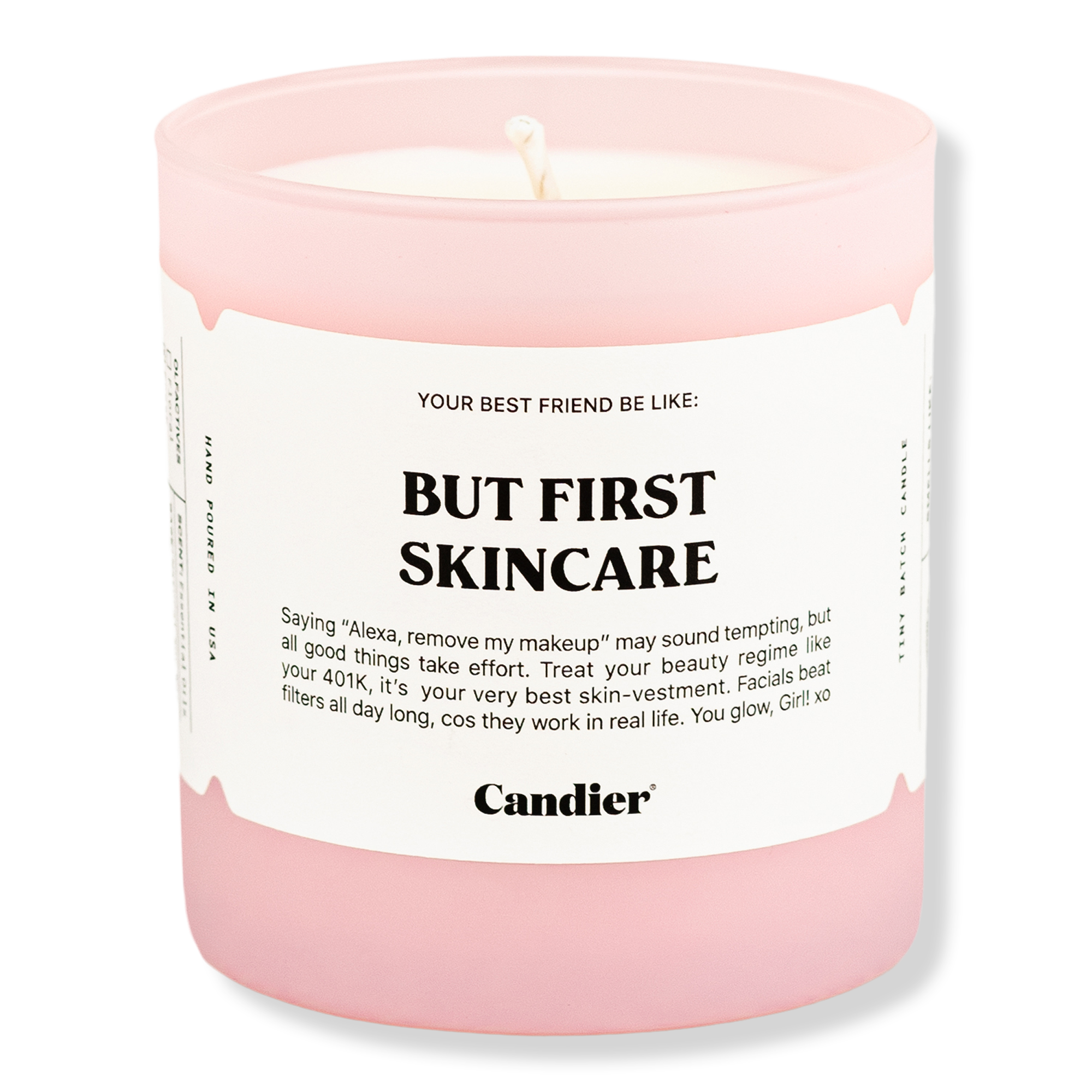 Candier But First Skincare Candle #1