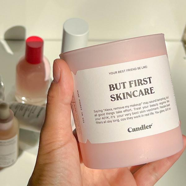 Candier But First Skincare Candle #3