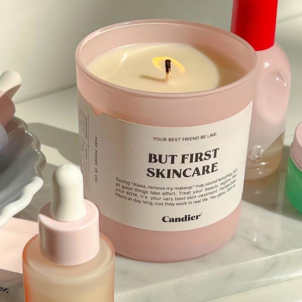 Candier But First Skincare Candle #4