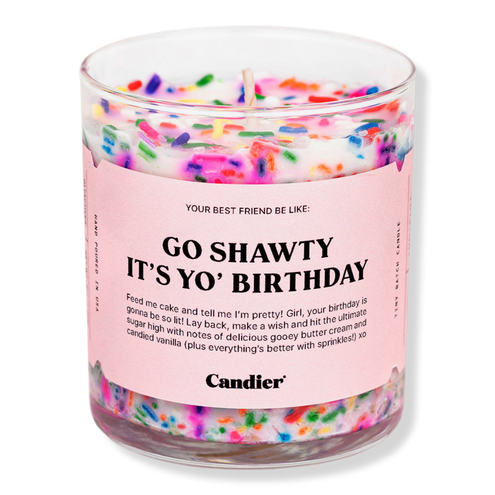 Candier Go Shawty It's Yo' Birthday Candle
